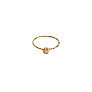 gold plated stainless steel fancy zircon ring anti tarnish tarnish free hypoallergenic waterproof jewellery Pakistan