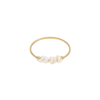 gold plated stainless steel fancy pearl ring anti tarnish tarnish free hypoallergenic waterproof jewellery Pakistan